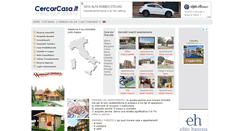 Desktop Screenshot of cercarcasa.it
